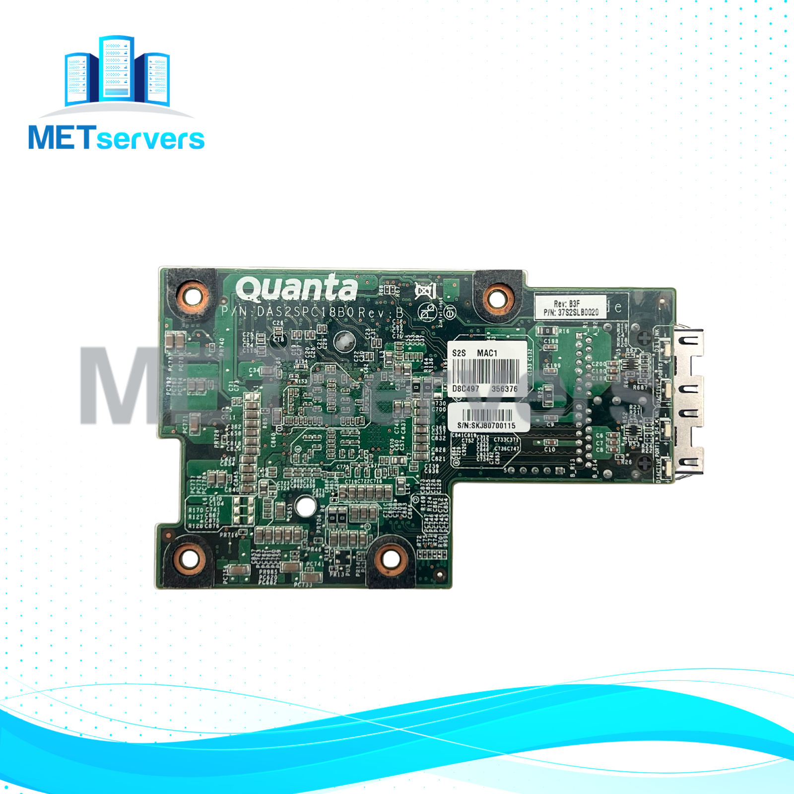 Quanta 2x1GBPs Network Interface Card NIC (DAS2SPC18B0)