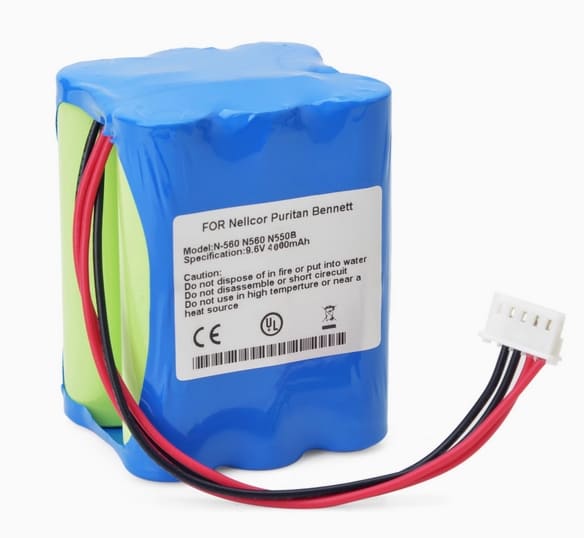 069308 M6008-0 Battery for Nellcor Puritan Bennett Inc N560 N550B N-550