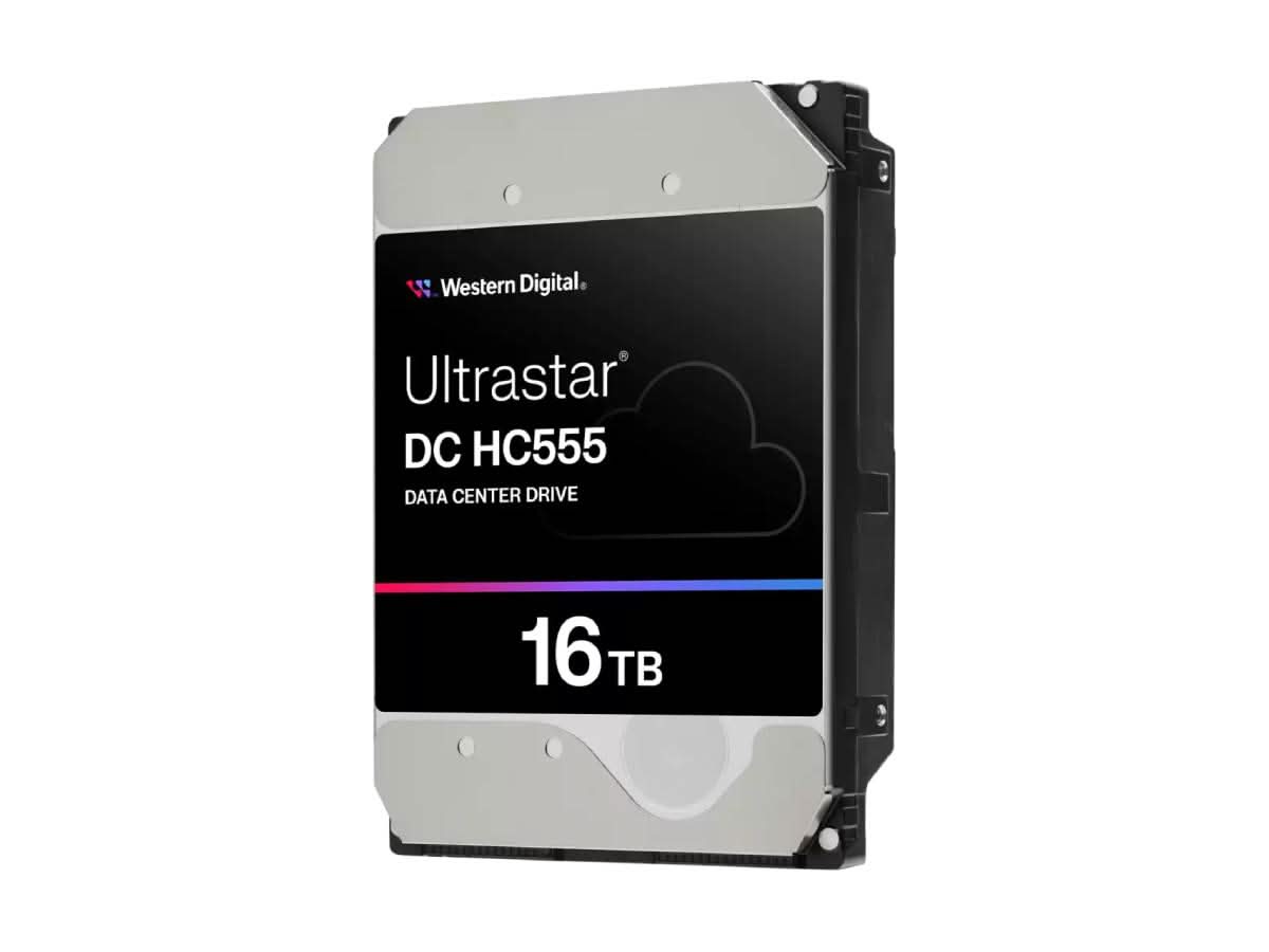 Western Digital Ultrastar DC HC555 0B48717 WUH722016CLE6L1 16TB 512MB 7200RPM SATA 3.5in Hard Drive