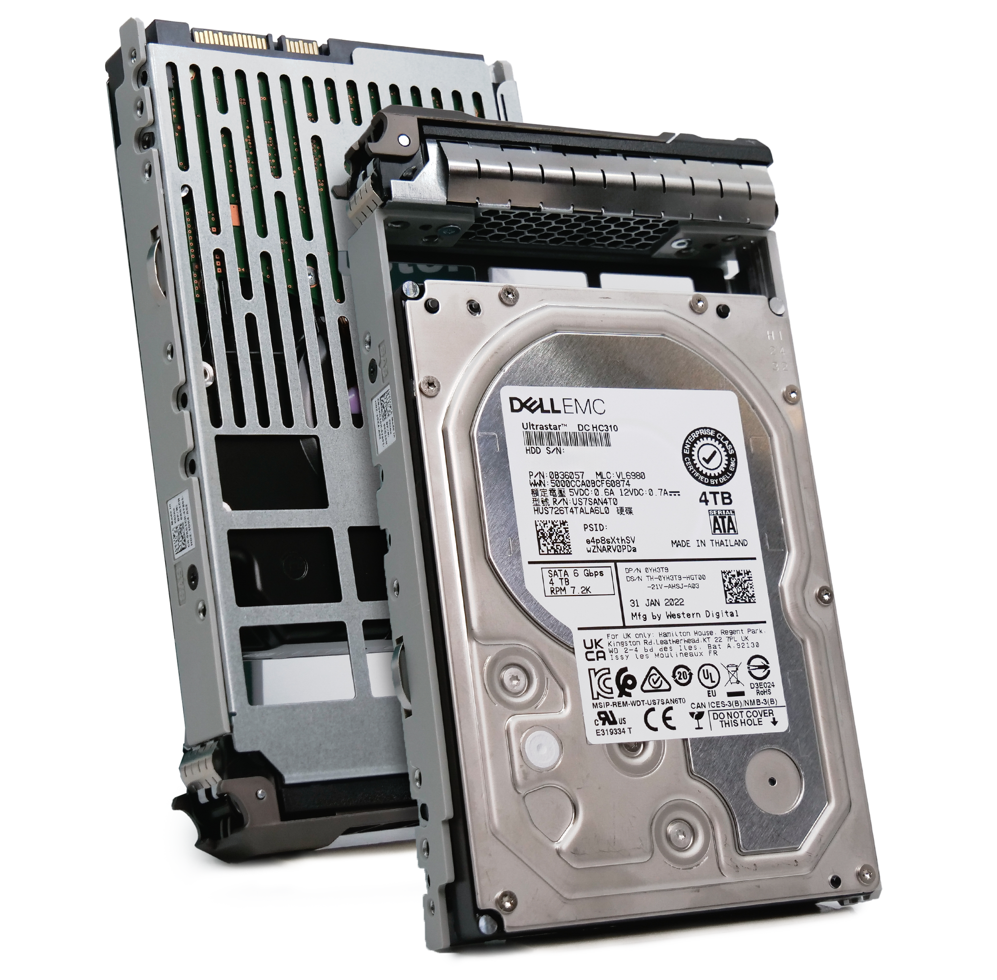Dell G13 0YH3T9 4TB 7.2K RPM SATA 6Gb/s 512n 3.5in Hard Drive