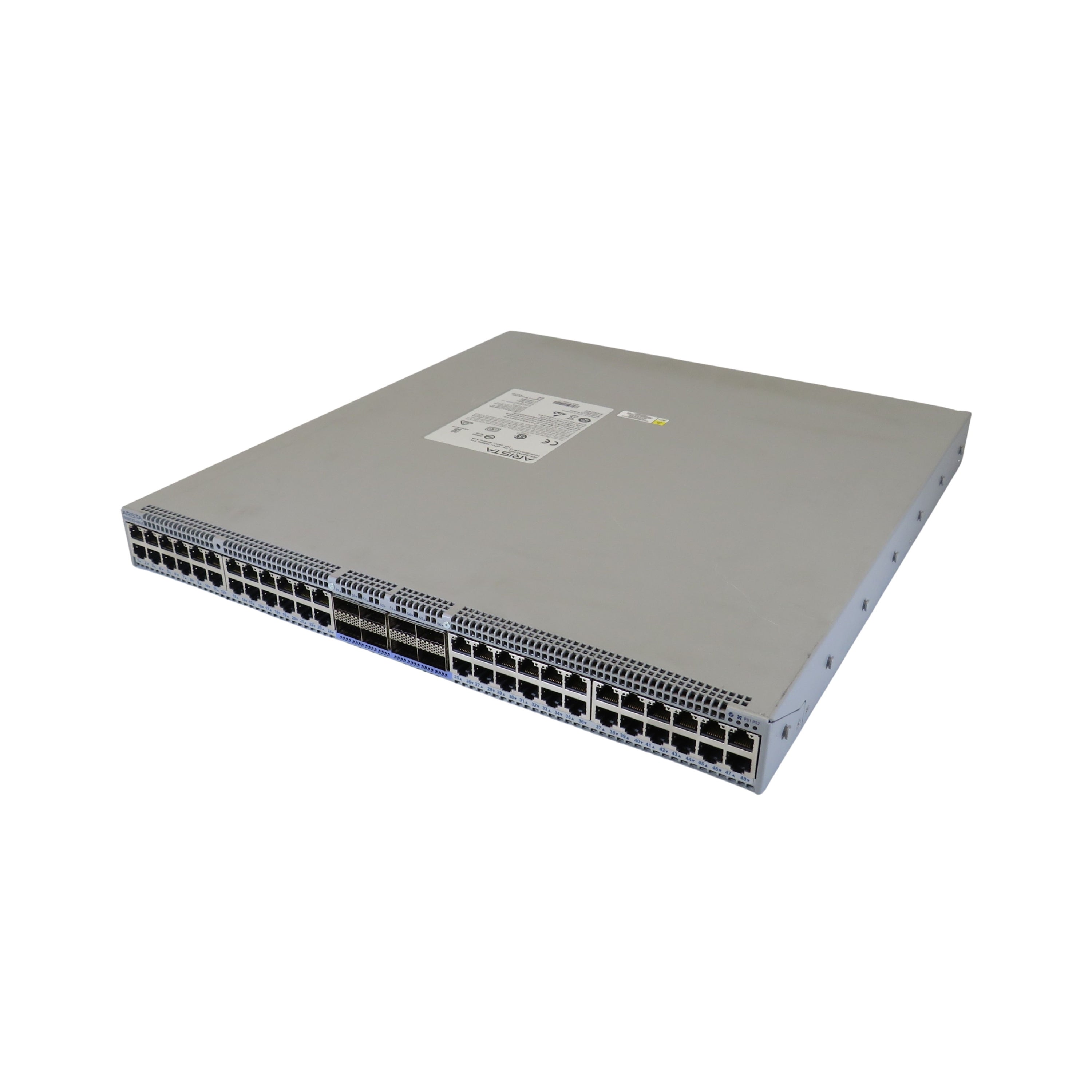 Arista DCS-7050TX3-48C8-R 7050X3 48x10GBaseT & 8x100GbE QSFP100 Switch R-to-F (Refurbished)