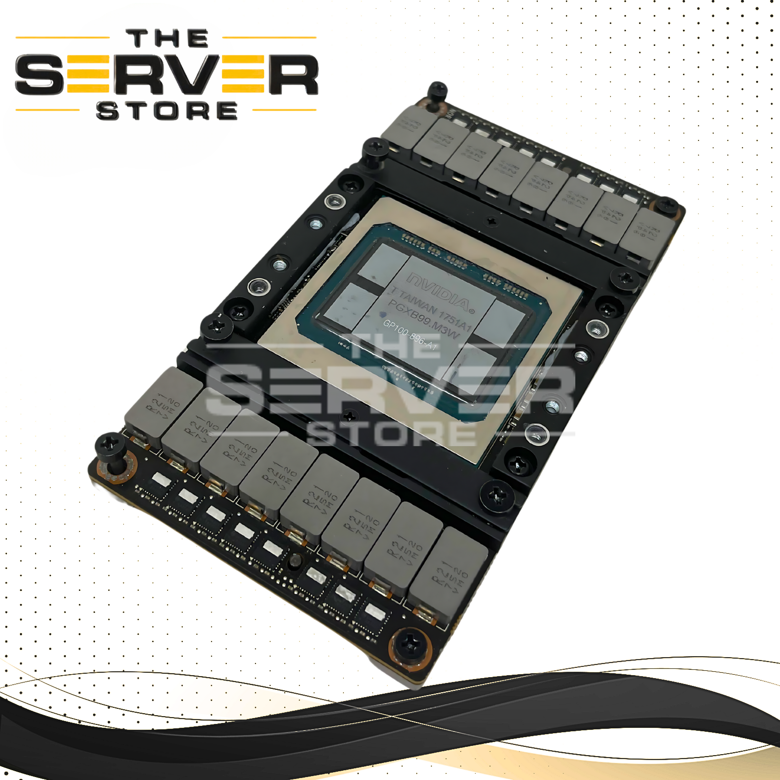 NVIDIA Tesla P100 SXM2 16GB CoWoS HBM2 NVLink GPU-NVTP100-SXM 07TGM9 7TGM9