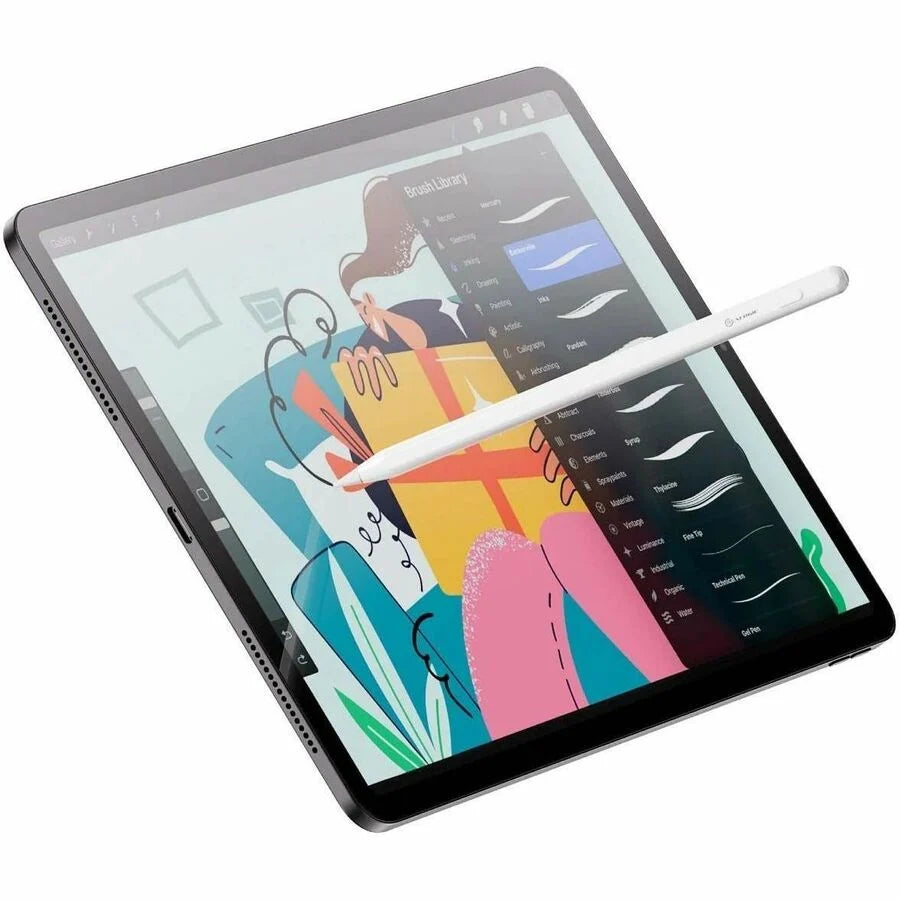 Alogic iPad Stylus Pen with Wireless Charging White