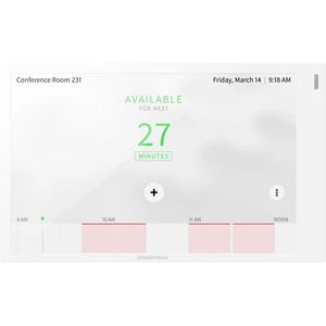 Crestron 7 in. Room Scheduling Touch Screen, White Smooth