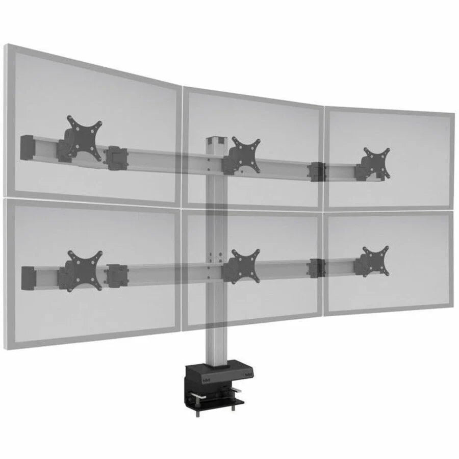 HAT Design Works Bild Desk Mount for Monitor - Vista Black - Landscape/Portrait