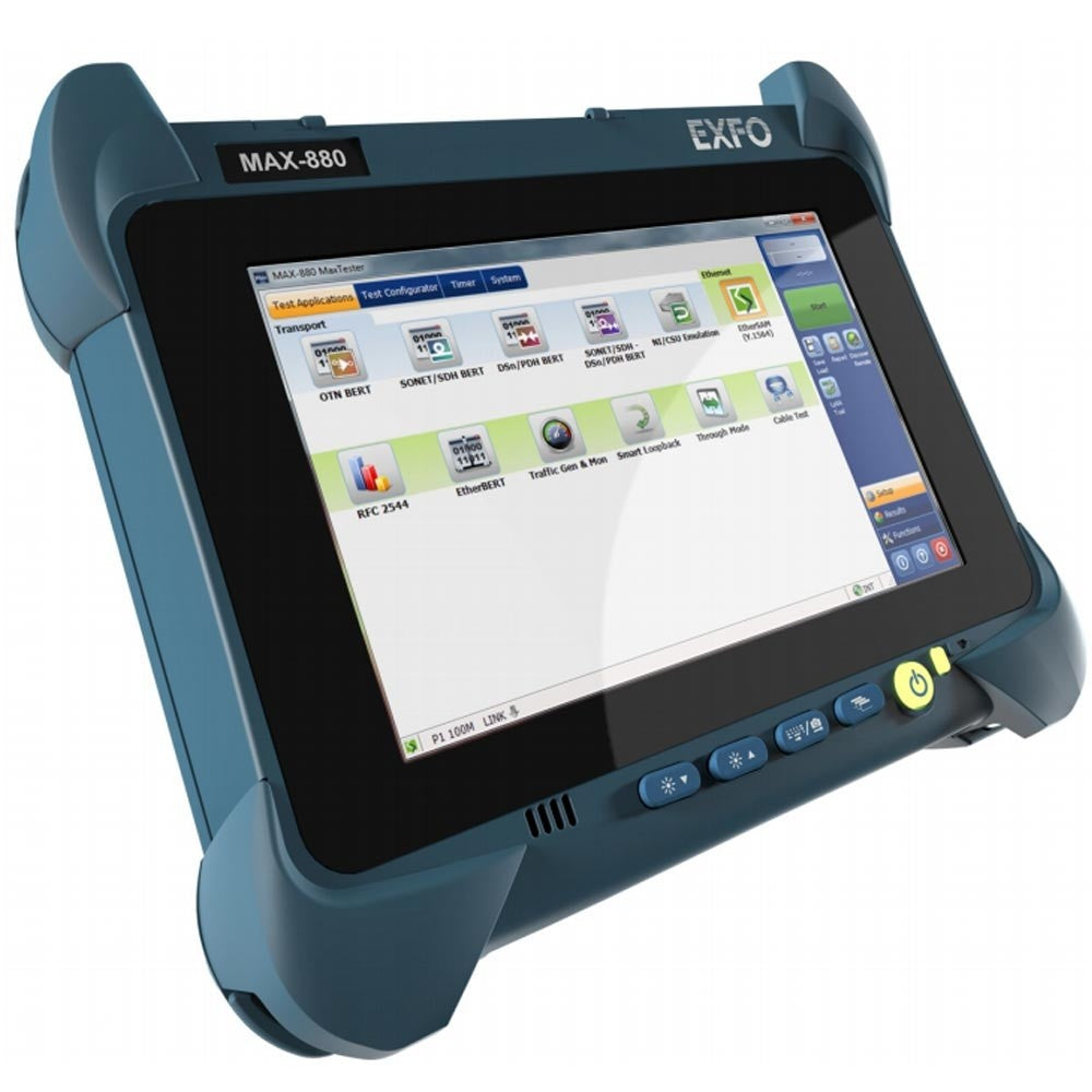 EXFO MAX-860-1-100 Optical-Cable Test Dual Port 1Gbit/s
