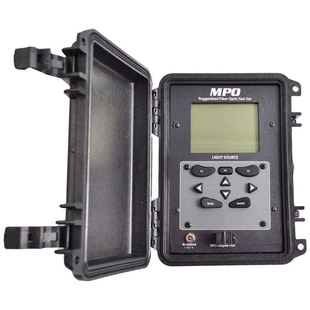 Ruggedized MPO 12 Fiber Test System (850nm Source)