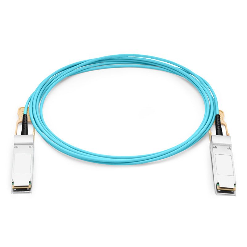 NSComm 100G QSFP28 to QSFP28 Active Optical Cable, OM3 Multimode, up to 30m