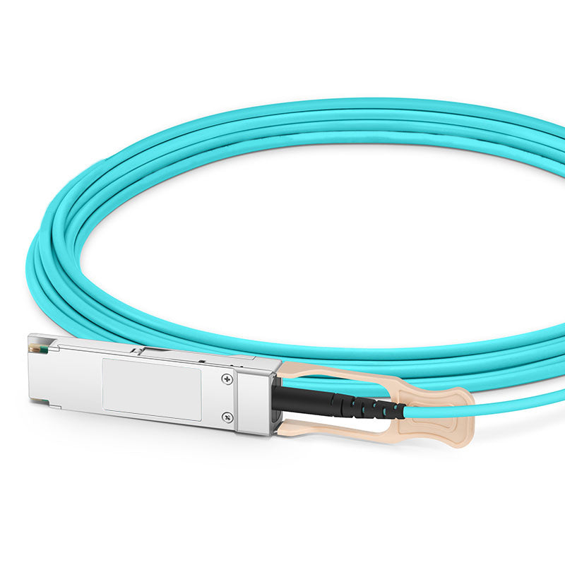 NSComm 100G QSFP28 to 4x25G SFP28 Active Optical Cable, OM3 Multimode, up to 30m