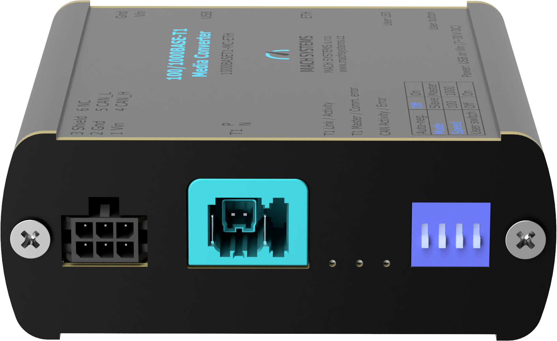 100/1000 BASE-T1 to Ethernet Converter (TE MATEnet)