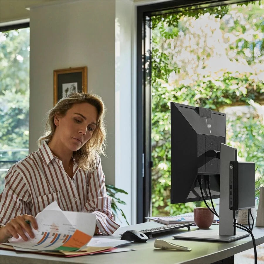 HP Elite Mini 800 G9 Desktop Computer - Intel Core i5 14th Gen i5-14500T - 16 GB - 256 GB SSD - Desktop Mini