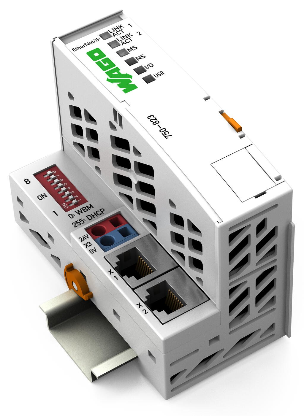 750-823 | WAGO 4th Generation EtherNet/IP Programmable Controller