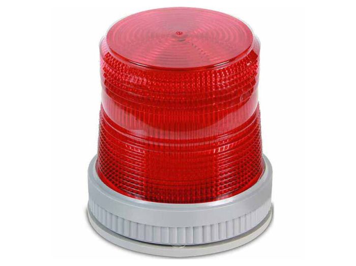 Edwards Signaling 105XBRMR120A 120 VAC Multi-Mode Red LED Beacon for Industrial Applications