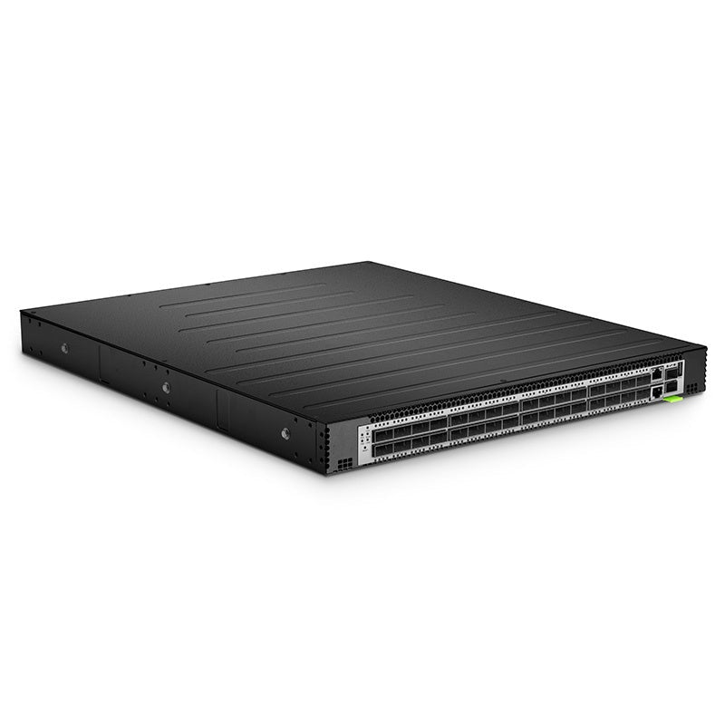 FS-N8550-32C, Bare Metal Switch, 32-Port Ethernet Data Center, 32 x 100Gb FS-QSFP28, 2 x 10Gb SFP+, Broadcom Trident 3-X7 Chip
