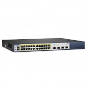 S3410-24TS-P, 24-Port Gigabit Ethernet L2+ PoE+ Switch, 24 x PoE+ Ports @740W, with 2 x 10Gb SFP+ Uplinks and 2 x Combo SFP Ports, PicOS®, Support MLAG, Broadcom Chip