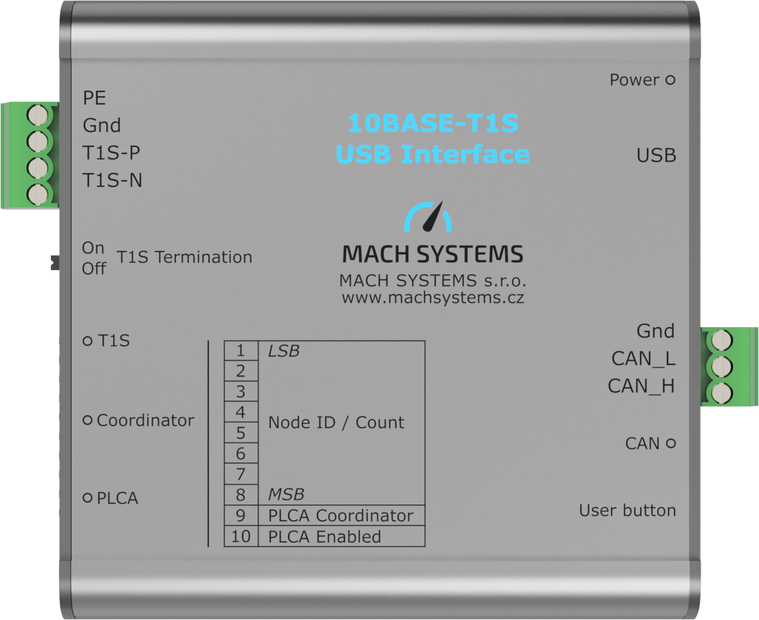10BASE-T1S USB Interface