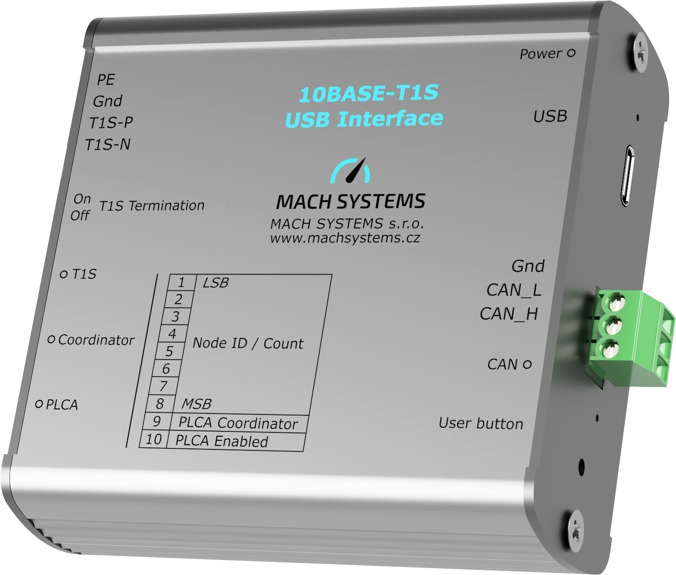 10BASE-T1S USB Interface