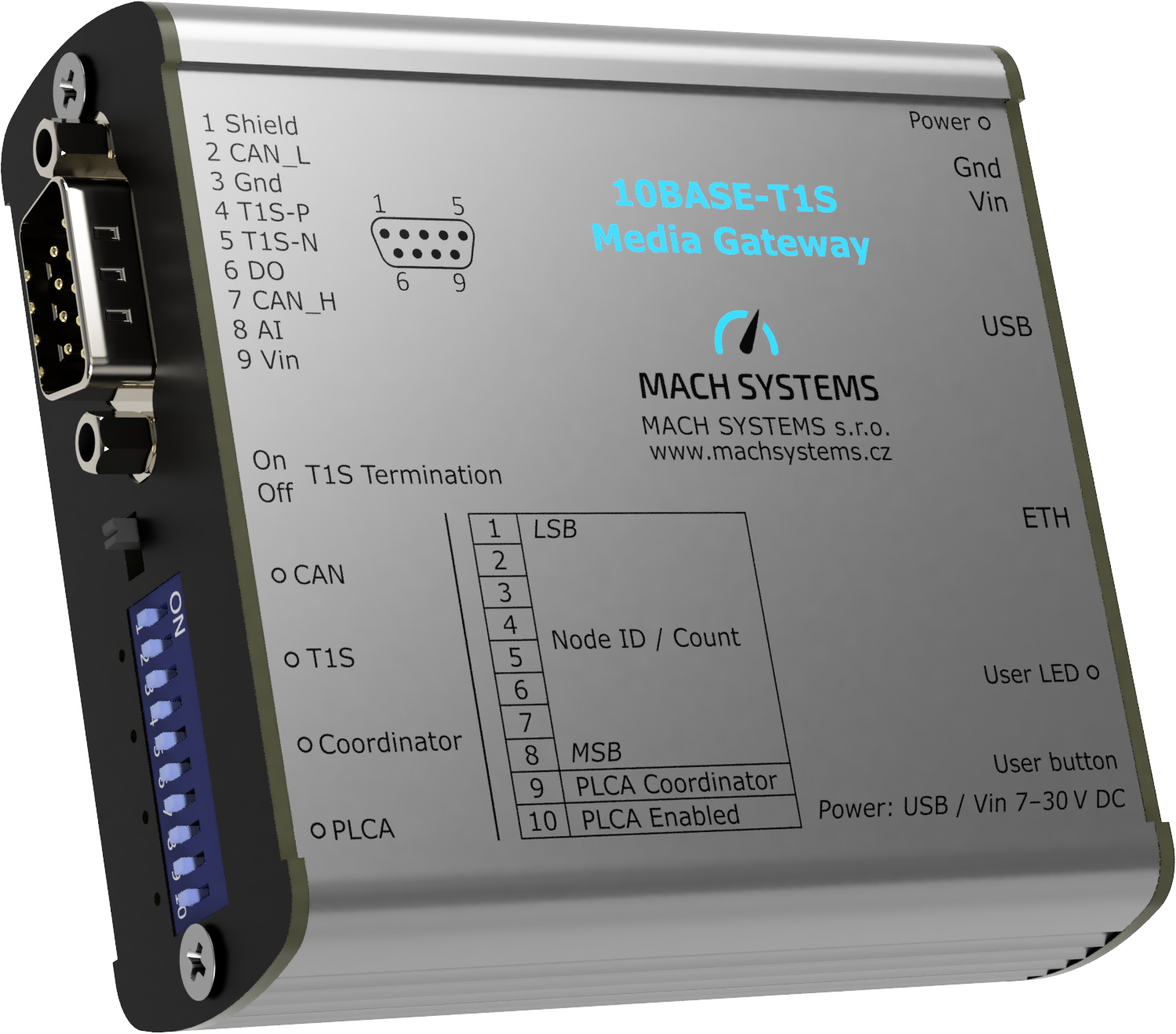 10BASE-T1S Media Gateway