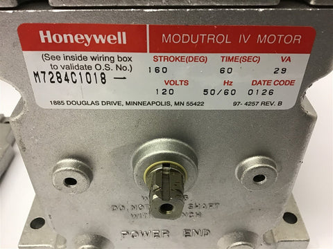 M7284C1018 | Honeywell Direct-Coupled Damper Actuator for Commercial HVAC Systems