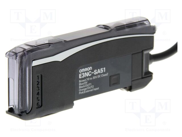 Omron E3NC-SA51 Laser Sensor Amplifier PNP 2 Output 1 Input