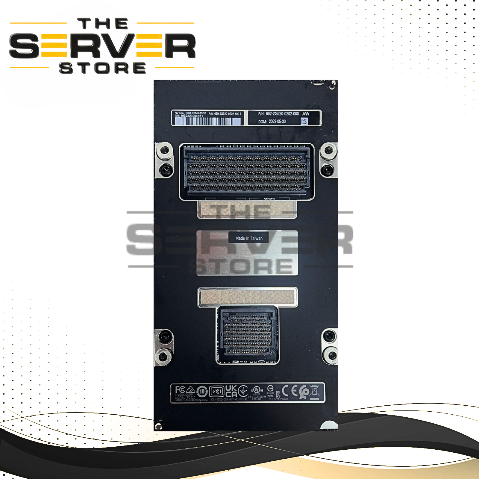 Dell Nvidia H100 80GB SXM5 HBM3 GPU Processor 965-2G520-0000-000 6NC4X 06NC4X