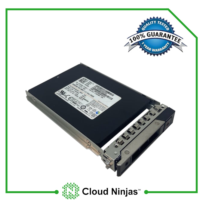 USED 7.68TB 2.5" 12GB/s SAS Solid State Drive for HPE G6 to Gen11
