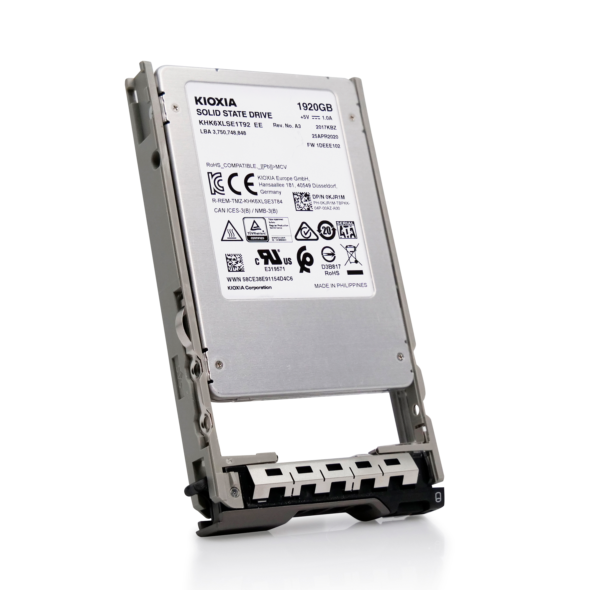 Dell G13 09W12R 1.92TB 0.6 DWPD SATA 6Gb/s 3D TLC 2.5in Refurbished SSD