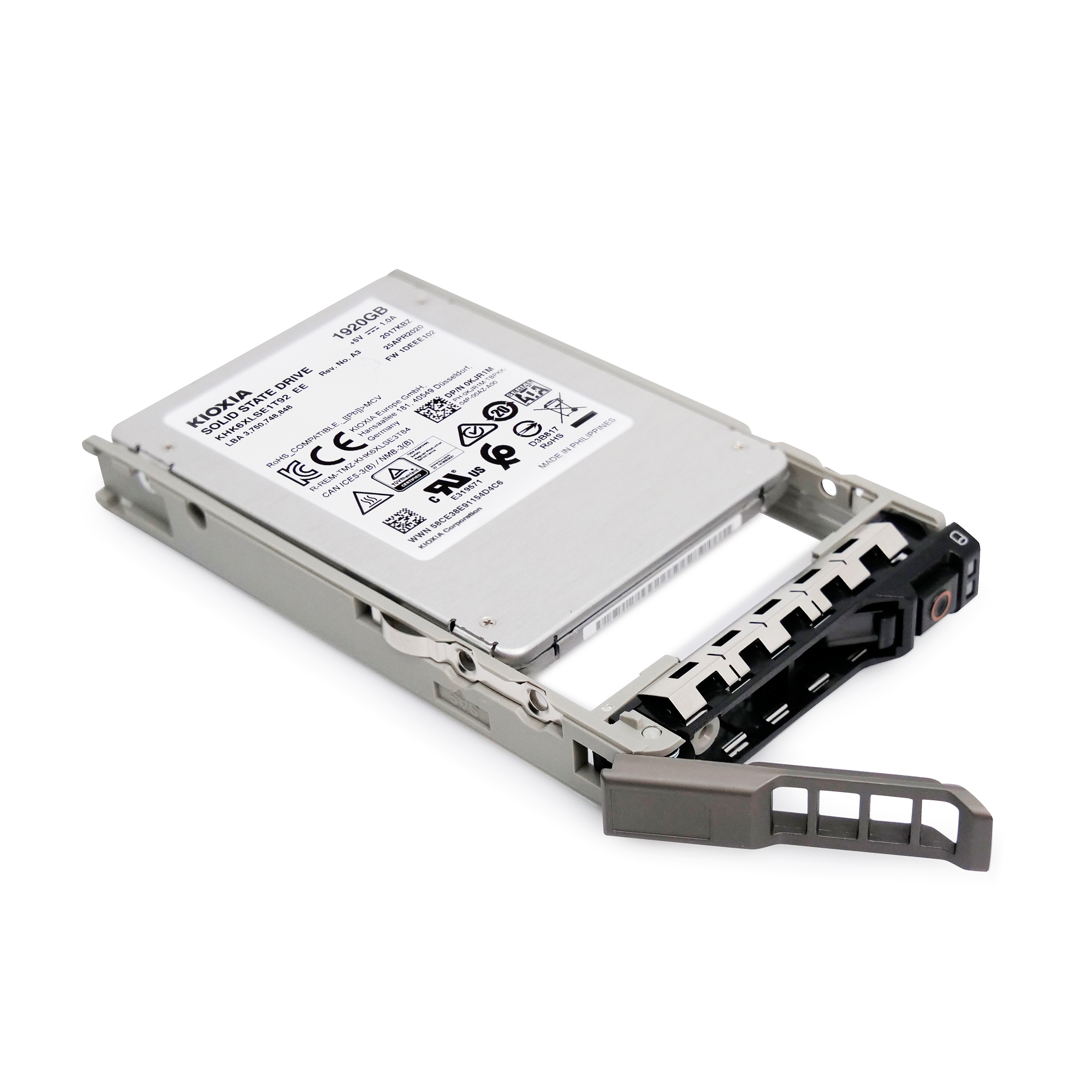 Dell G13 08VM47 1.92TB 0.6 DWPD SATA 6Gb/s 3D TLC 2.5in Refurbished SSD