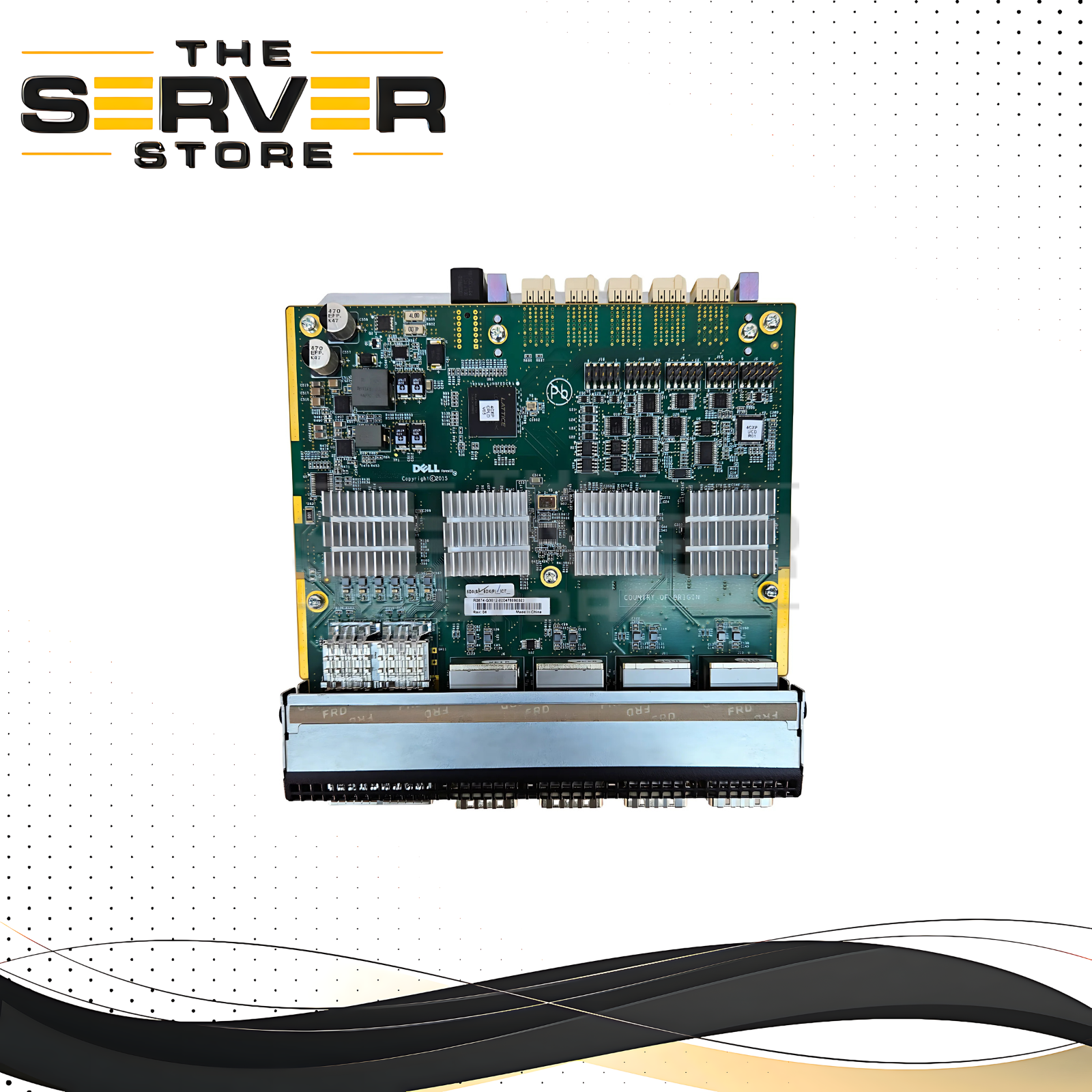 Force10 8 Port 4x100GE CXP and 4x100GE QSFP28 IO Module (15FMD)