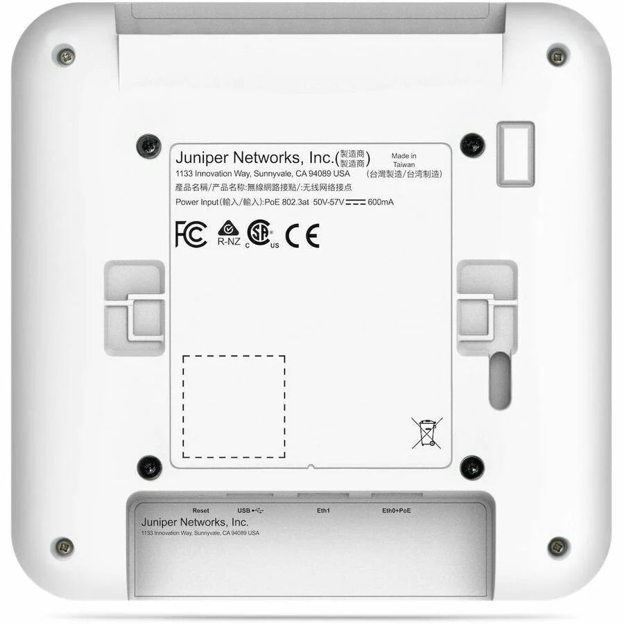 Mist AP33 Dual Band Wi-Fi 6 IEEE 802.11 a/b/g/n/ac/ax 3 Gbit/s Wireless Access Point - Indoor