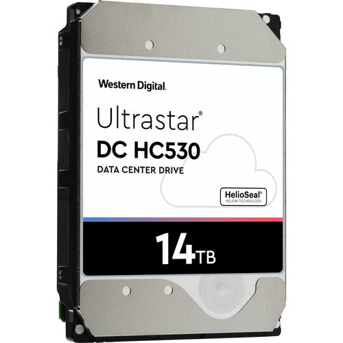 Western Digital Ultrastar DC HC530 WUH721414ALN604 0F31102 14TB 7.2K RPM SATA 6Gb/s 4Kn Power Disable 3.5in Refurbished HDD