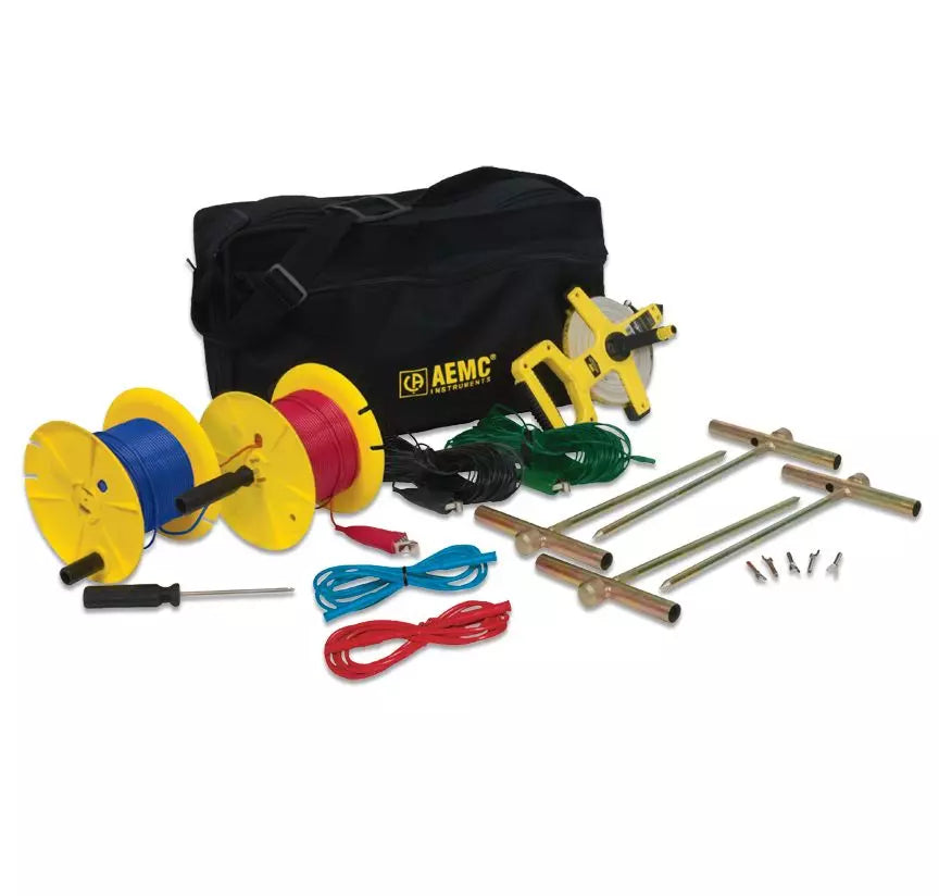 AEMC 2135.23 Model 4630 Digital Ground Resistance Tester Kit