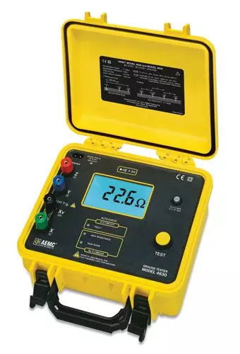 AEMC 2135.23 Model 4630 Digital Ground Resistance Tester Kit