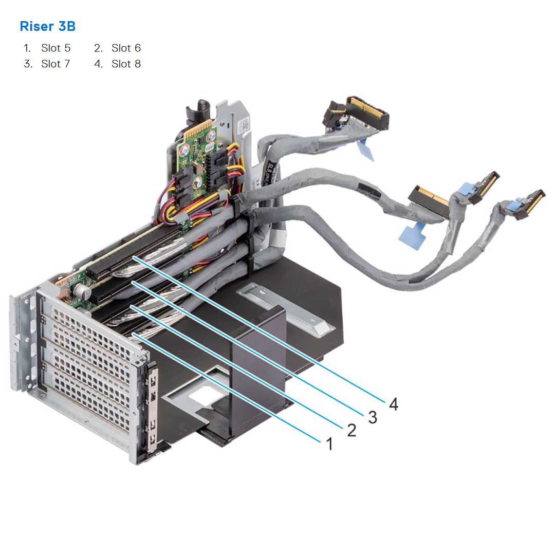 Dell Poweredge (G16) 4U Riser 3B (R3B) | 8WJ8J