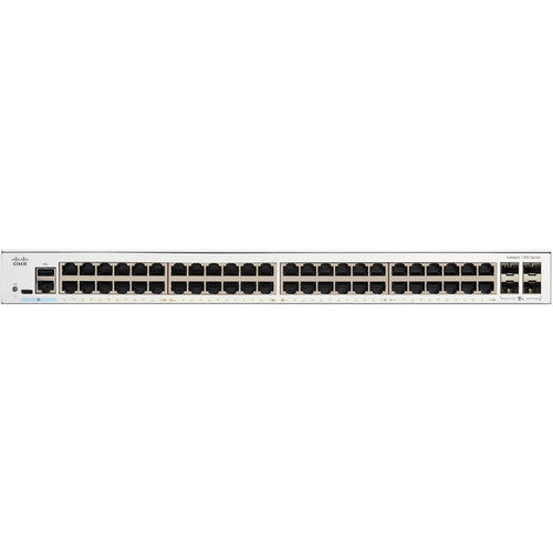 Cisco C1300-48T-4X 48-Port Managed Layer 3 Gigabit Switch with 10G SFP+ Uplinks