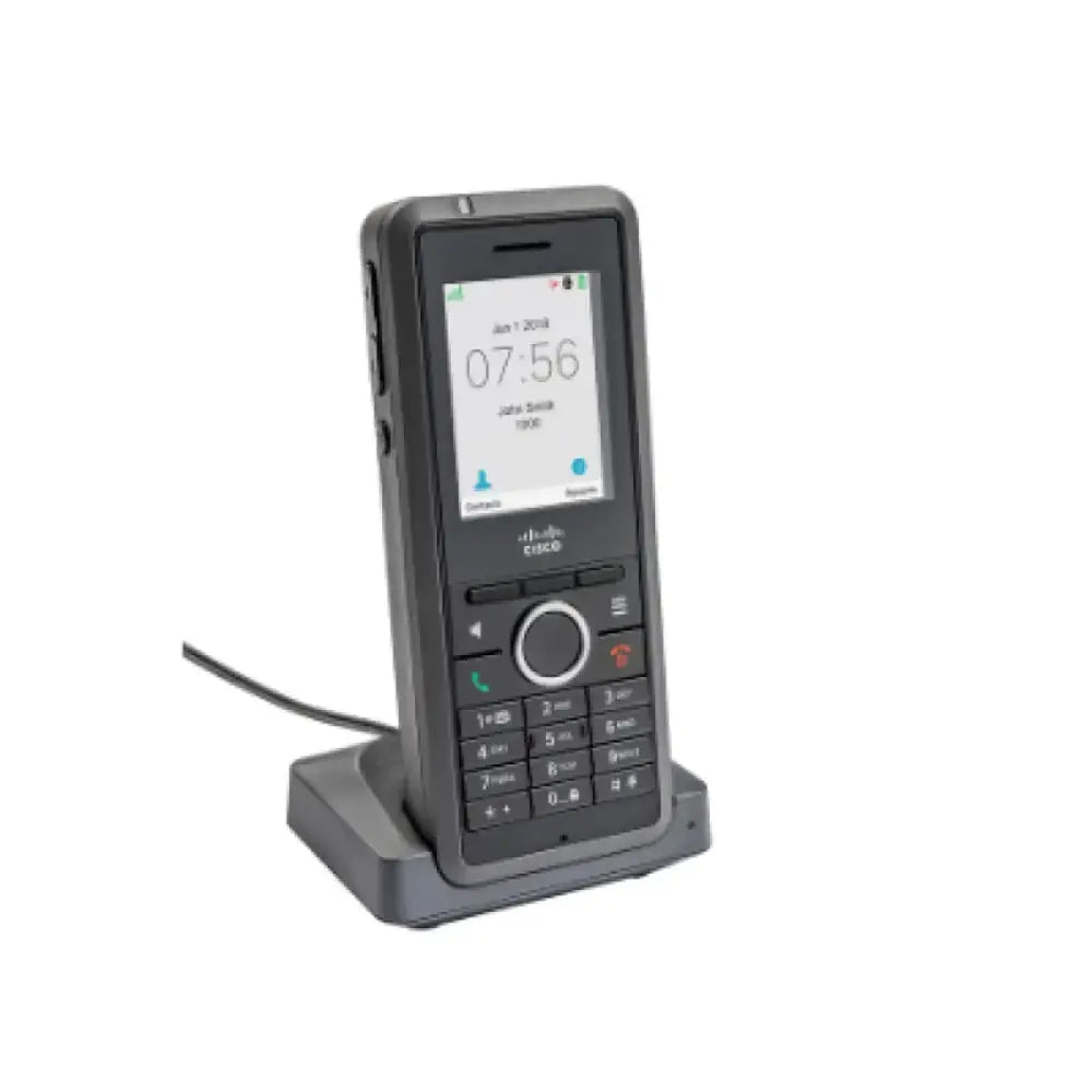 Cisco IP DECT 6800 IP DECT 6825 Cordless Handset with Bluetooth 2-Line SIP Multiplatform CP-6825-3PC-NA-K9 - New