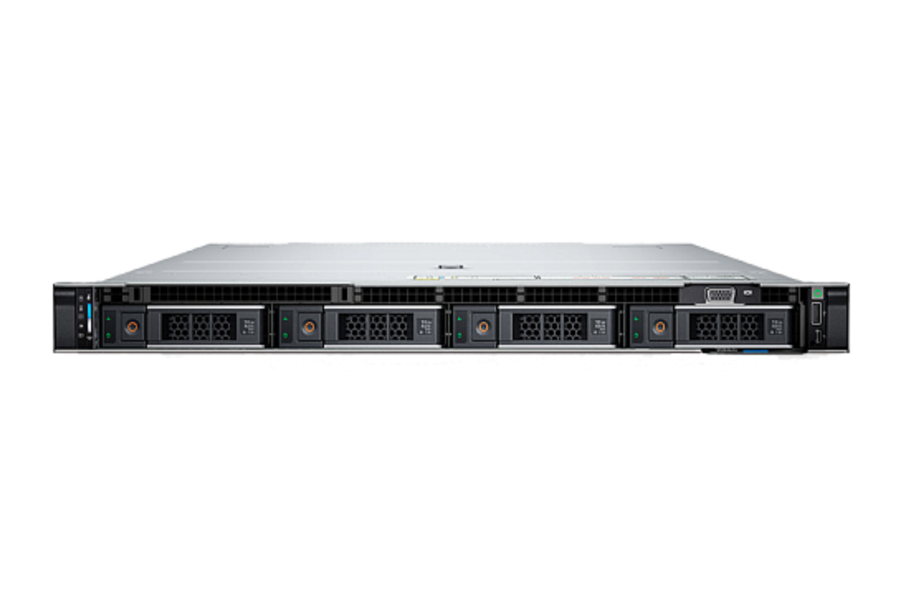 Dell PowerEdge R450 4-bay Server 1x Silver 4310 2.1Ghz 12 Cores 512GB H745 24TB Storage