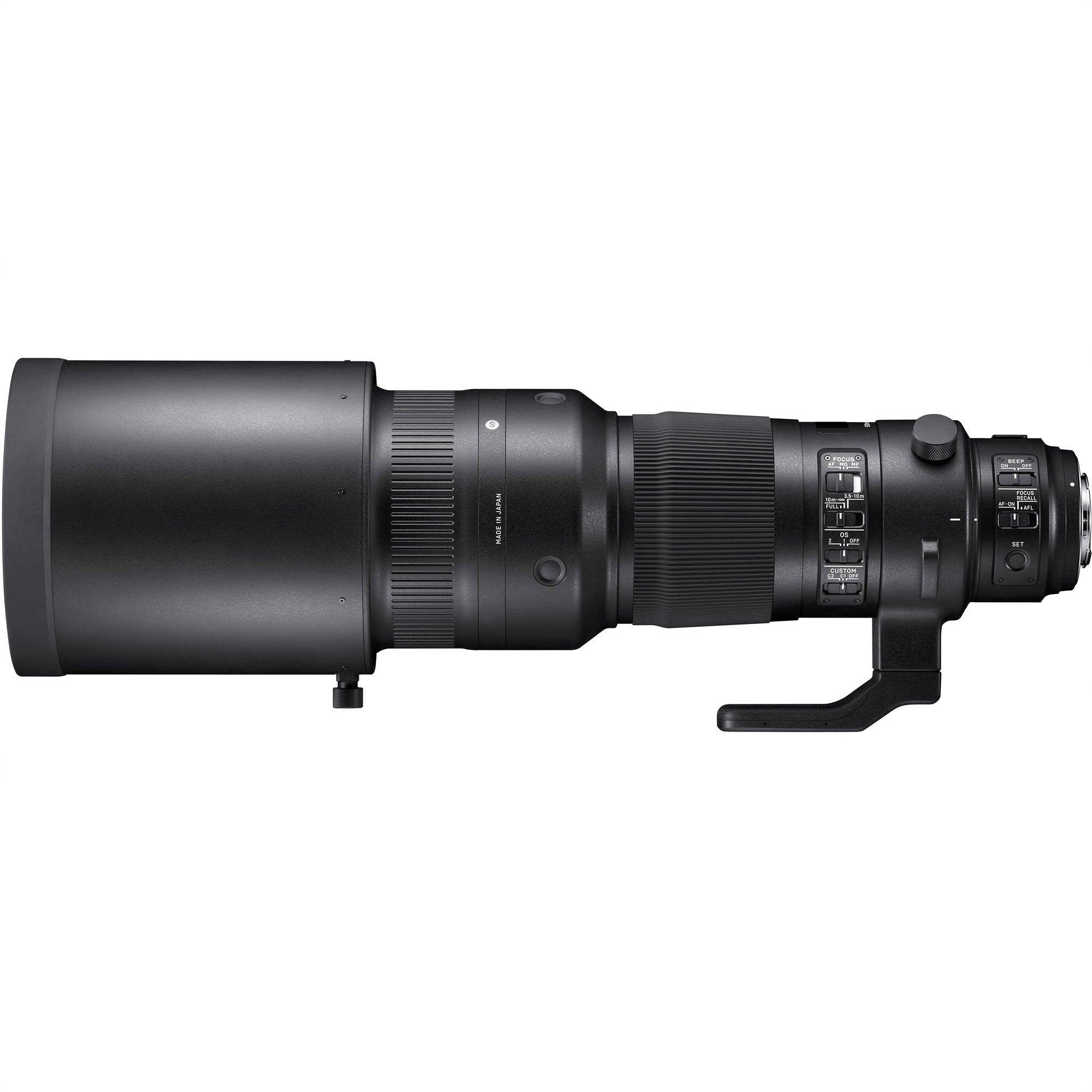 Sigma 500mm F4.0 DG OS HSM Sports Lens for Nikon F