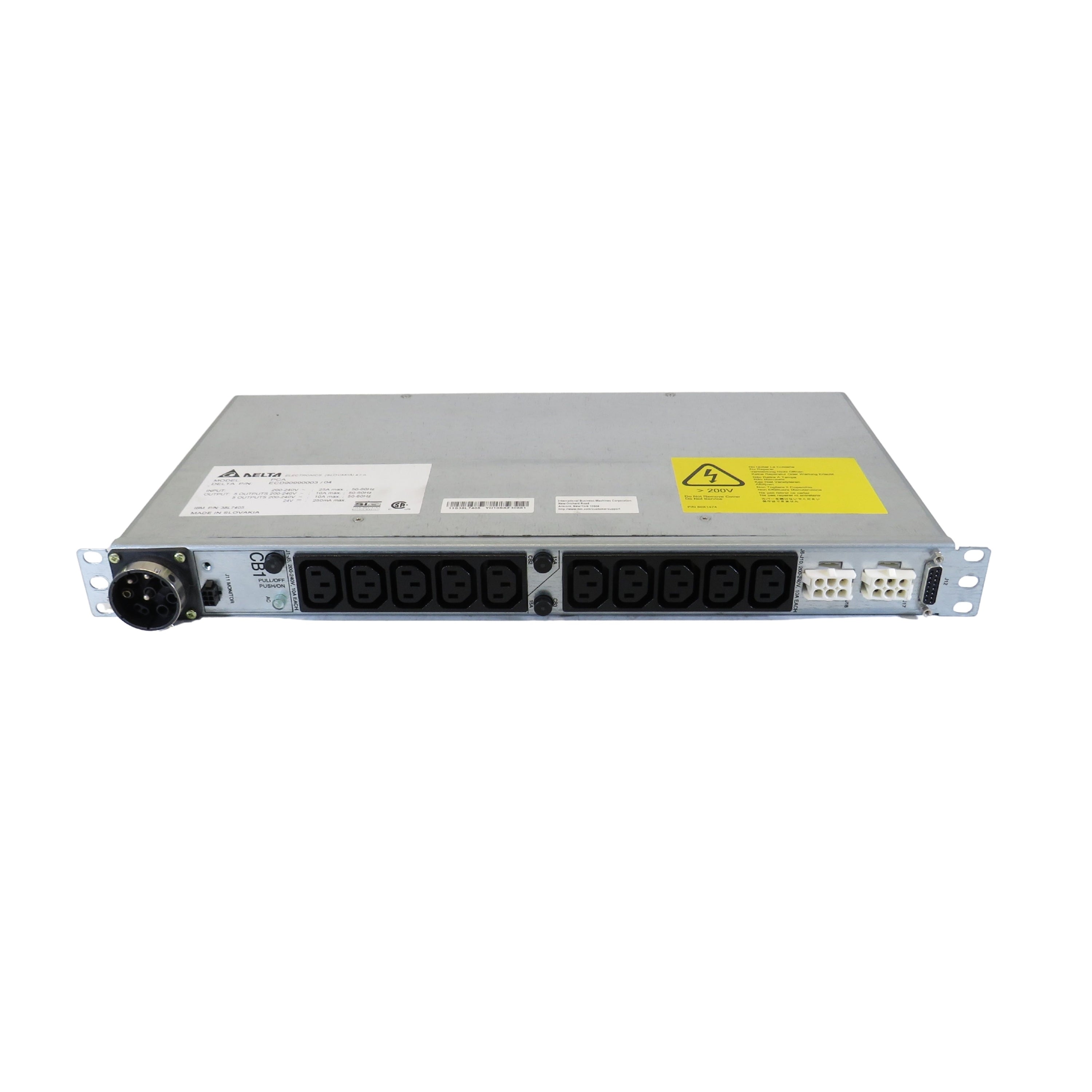 IBM 38L7405 10 Outlet C13 PDU Power Distribution Unit (Refurbished)