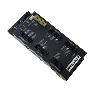 Honeywell 6580801565 PLC Sequencer Module with Multi-Pin I/O Connectors and Diagnostics