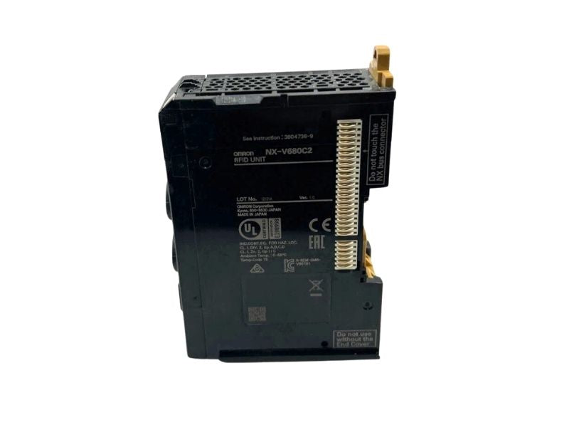 Omron NX-V680C2 RFID Module 2 Channel NX I/O Bus Interface Compact Design