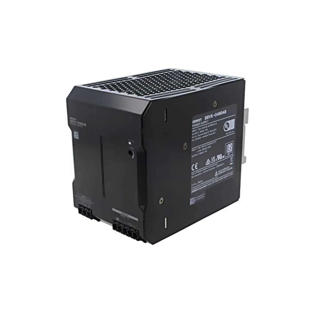 Omron S8VK-X48024A-EIP DIN Rail Power Supply 24VDC 480W 20A EtherNet/IP Modbus TCP