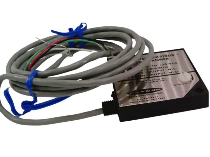 SM512DBX | Banner Engineering Diffuse Photoelectric Sensor High-Power Scanner
