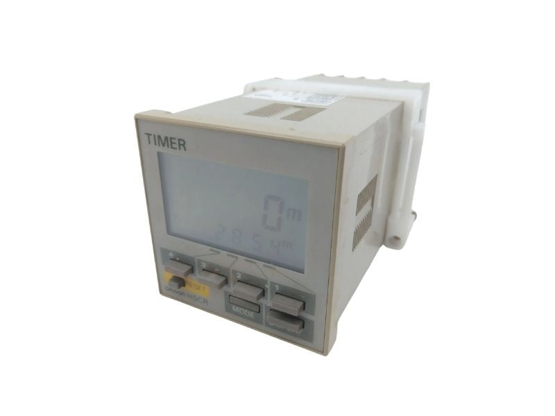 Omron H5CR-B Digital Timer Relay 100-240VAC Multifunction LCD Panel Mount Timer