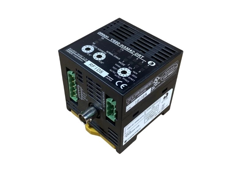 Omron V680-HAM42-DRT RFID Controller for Automation Systems