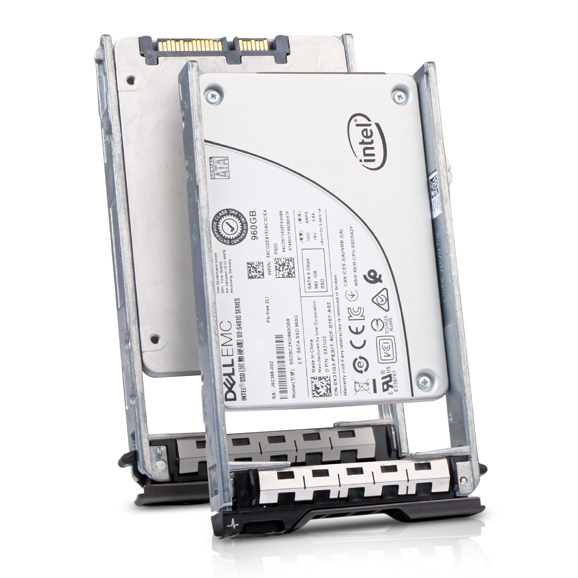 Dell G13 3H3RT 960GB 3 DWPD SATA 6Gb/s 3D TLC 2.5in Refurbished Mixed Use SSD