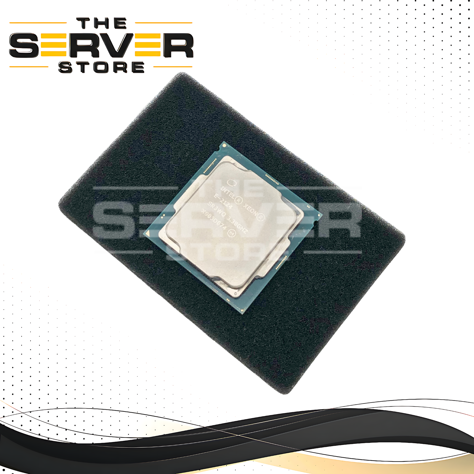 Intel Xeon E-2124 3.3GHz Quad-Core 4-Thread 8GT/s 8MB Cache LGA1151 71W Processor. P/N: SR3WQ.