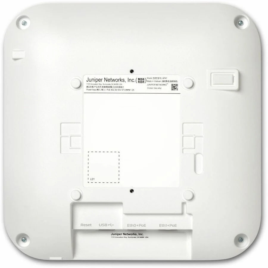 Mist AP47D Tri Band Wi-Fi 7 IEEE 802.11 a/b/g/n/ac/ax/be 28.80 Gbit/s Wireless Access Point - Indoor