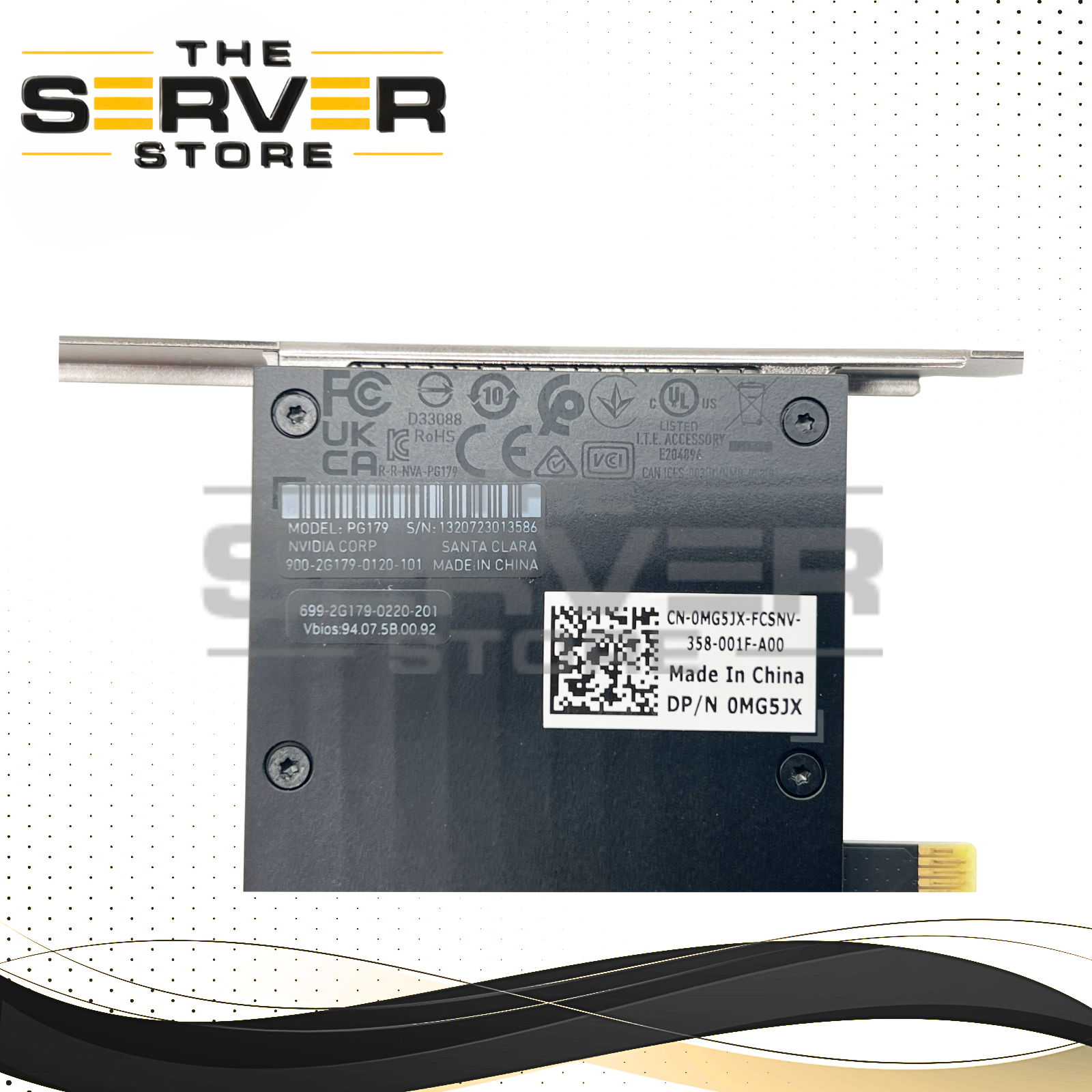Dell Nvidia A2 Ampere 16GB GDDR6 Graphics Card PG179 0MG5JX MG5JX