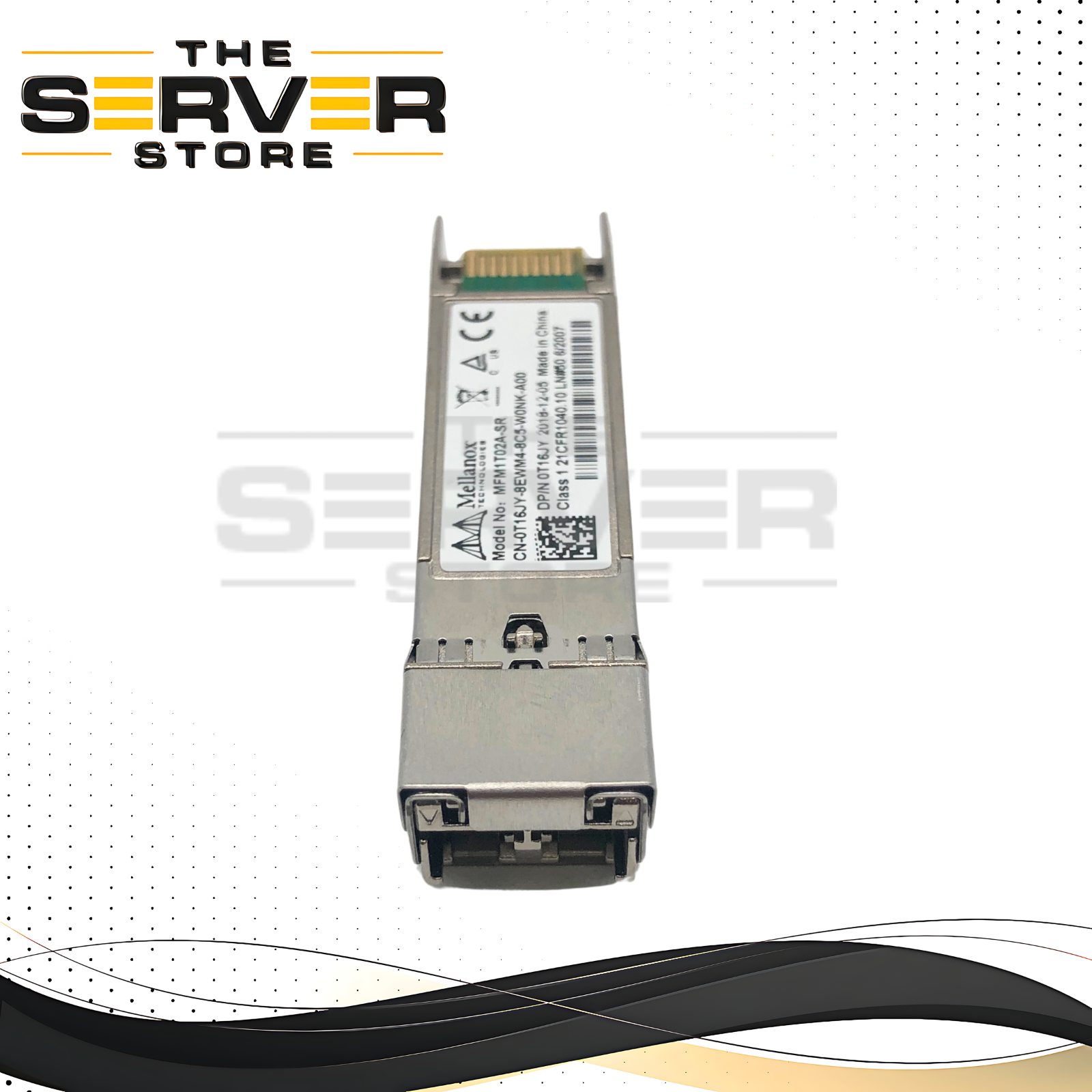 Dell Mellanox 10GbE SFP+ SR Optical Transceiver Module T16JY 0T16JY